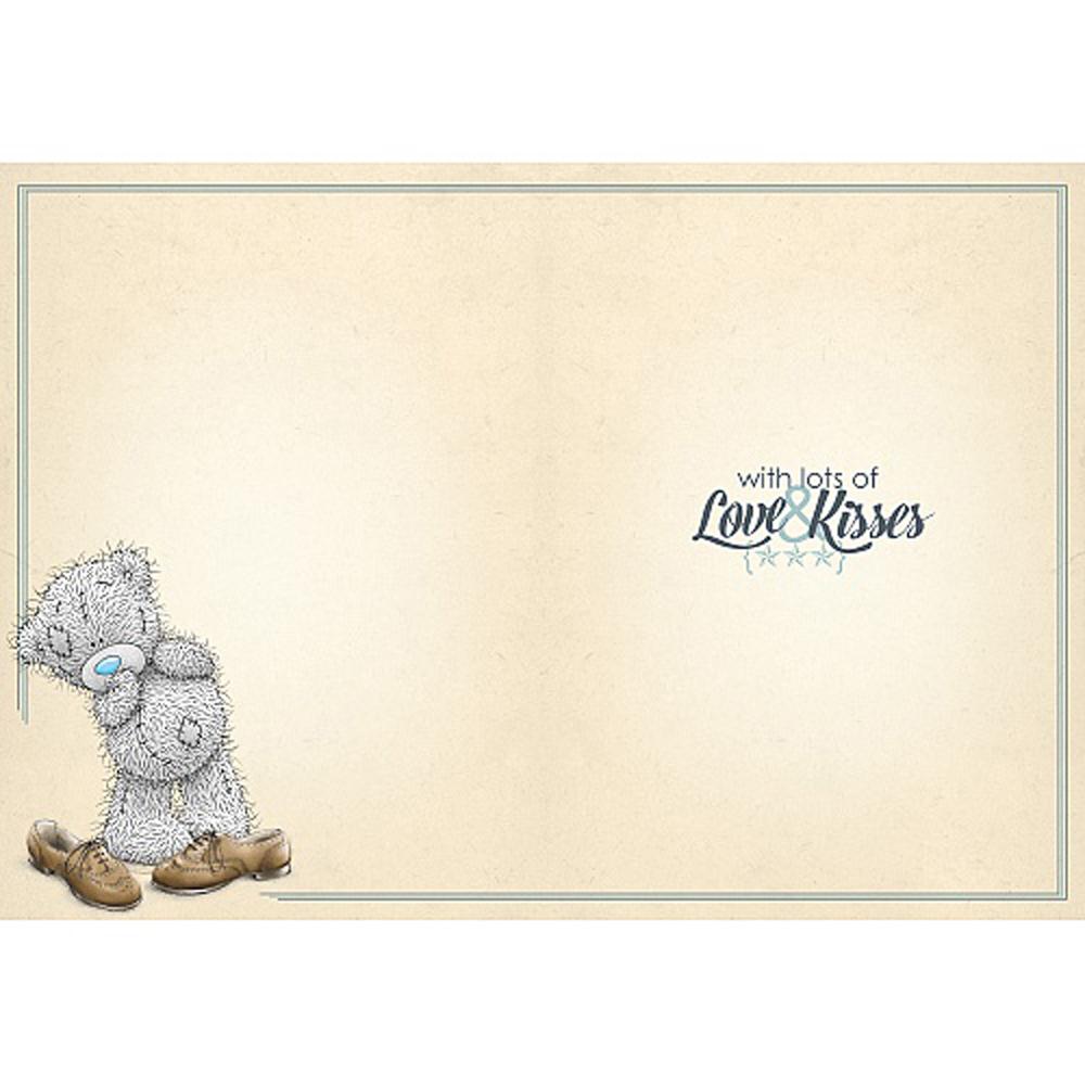 From Your Little Boy Me to You Bear Fathers Day Card Extra Image 1